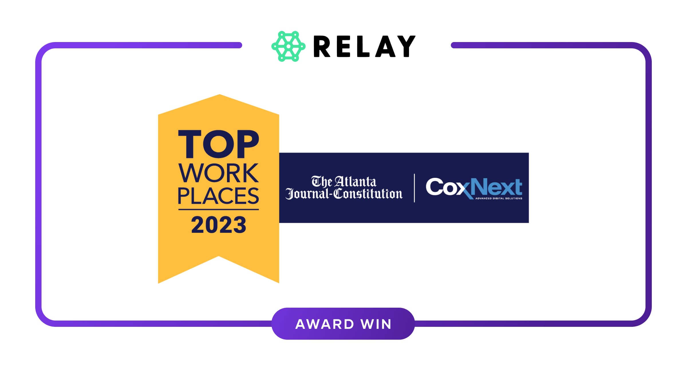 Atlanta JournalConstitution names Relay Payments one of Metro Atlanta